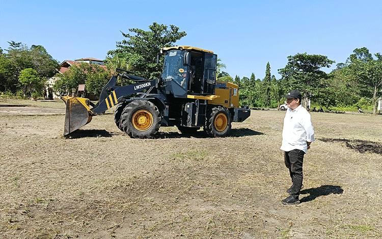 Dinas PUPR Siapkan Helipad dan Jalan untuk Kunjungan Presiden Jokowi ke Barito Timur?