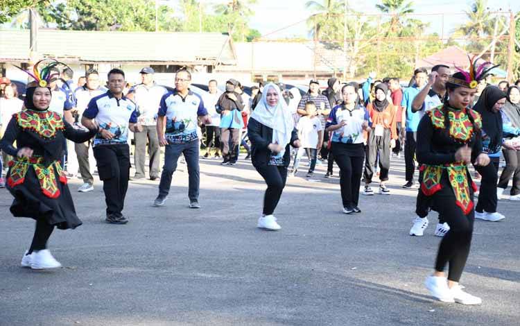 Dihadiri Pj Bupati, BNK Pulang Pisau Peringati HANI 2024