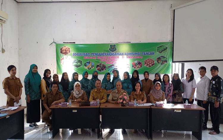 DKPP Kapuas Terus Sosialisasikan Penganekaragaman Konsumsi Pangan dan Desa B2SA
