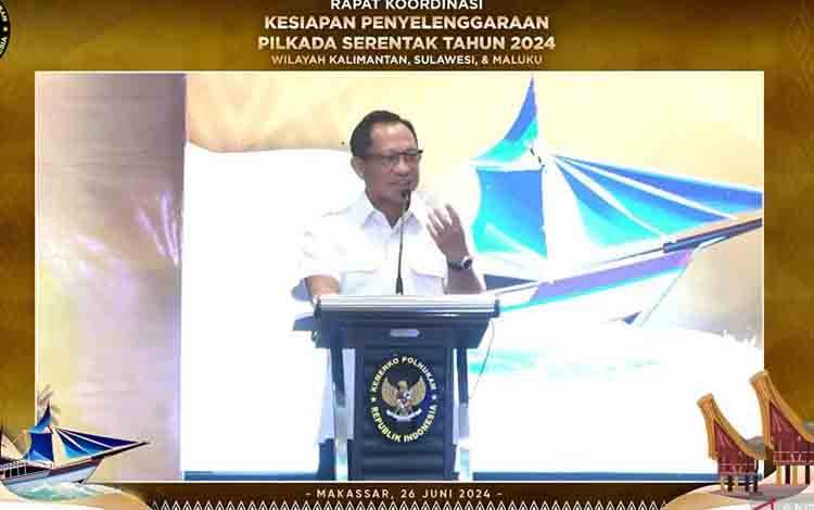 Mendagri Instruksikan Pemda Fasilitasi KPU-Bawaslu di Pilkada 2024