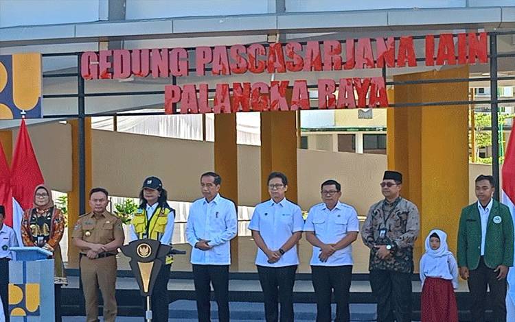 Presiden Resmikan Pembangunan dan Renovasi Sarana Pendidikan Kalteng