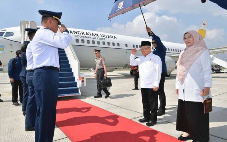 Wapres ke Jatim Tinjau Pabrik Pengolahan Limbah Hingga Buka Halaqoh