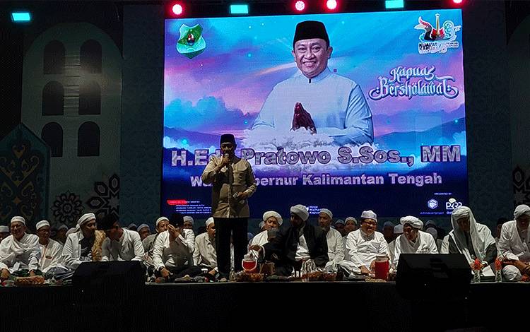 Wagub Kalteng Apresiasi Acara Kapuas Bersholawat