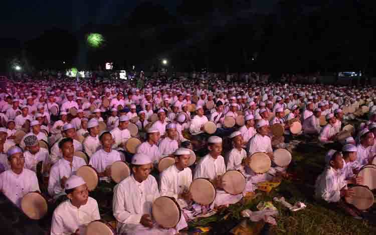 Lasqi Nusantara Jaya Kapuas Turut Andil di Kegiatan Kapuas Bersholawat