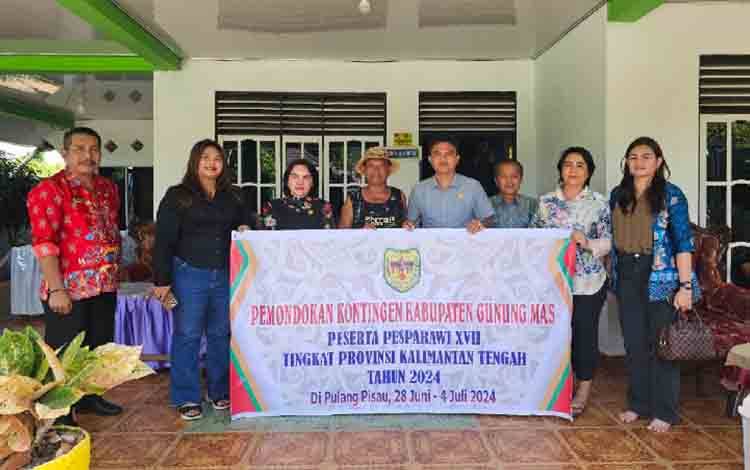 Dewan Tinjau Pemondokan Kontingen Gumas di Acara Pesparawi Kalteng
