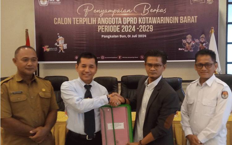 Proses Pemberkasan Calon Anggota DPRD Kobar Terpilih 2024-2029 Hampir Rampung