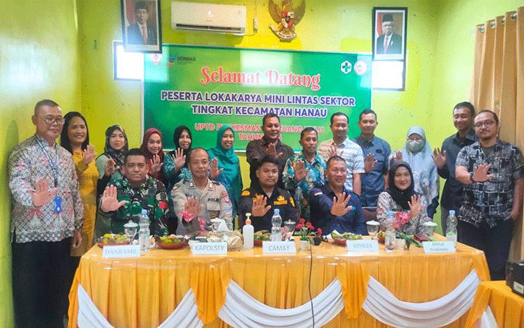 Puskesmas Pembuang Hulu Gelar Lokakarya Mini Lintas Sektor