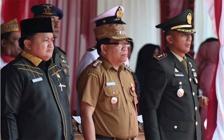 Ketua DPRD Kapuas Hadiri Upacara Peringatan Hari Bhayangkara ke-78