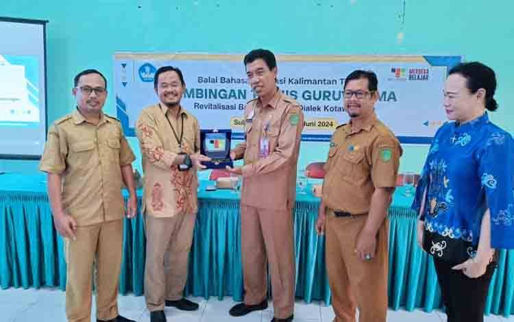 Rangkaian Bimtek Guru Utama RBD Kalteng 2024 Ditutup di Sukamara