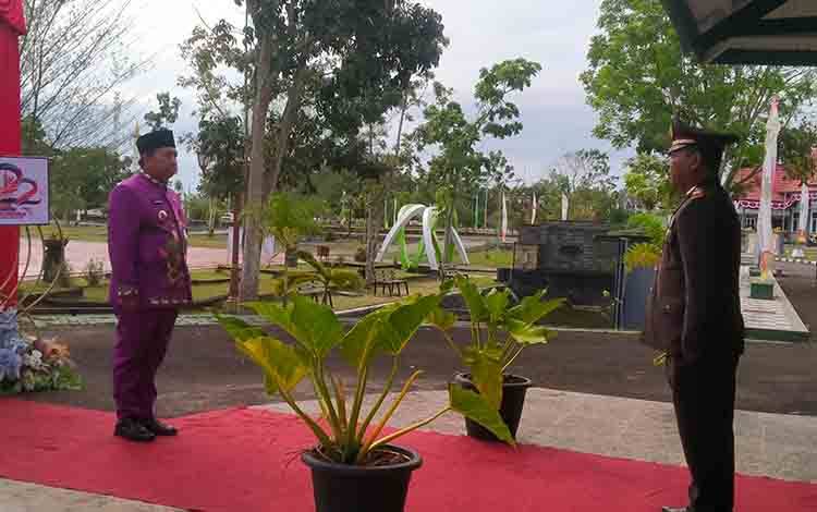Pemkab Sukamara Gelar Upacara Peringatan Hari Jadi ke-22?