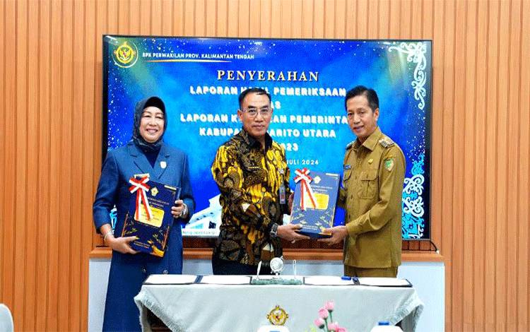 Pemkab Barito Utara Kembali Raih Opini WTP ke-10
