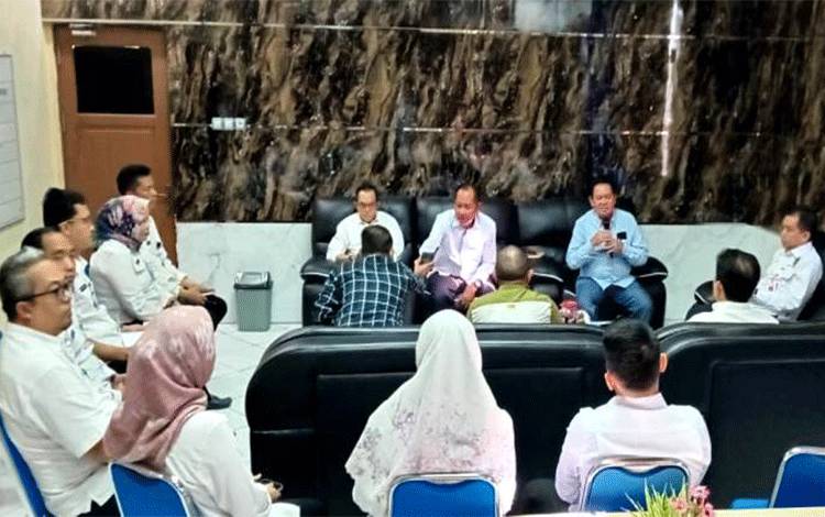 Disdik Barito Utara Terima Kunjungan Tim Sahabat H Gogo Purman Jaya