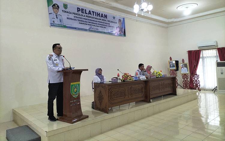 Eddy Purwanto : Perpustakaan Desa Salah Satu Sumber Pengetahuan Masyarakat