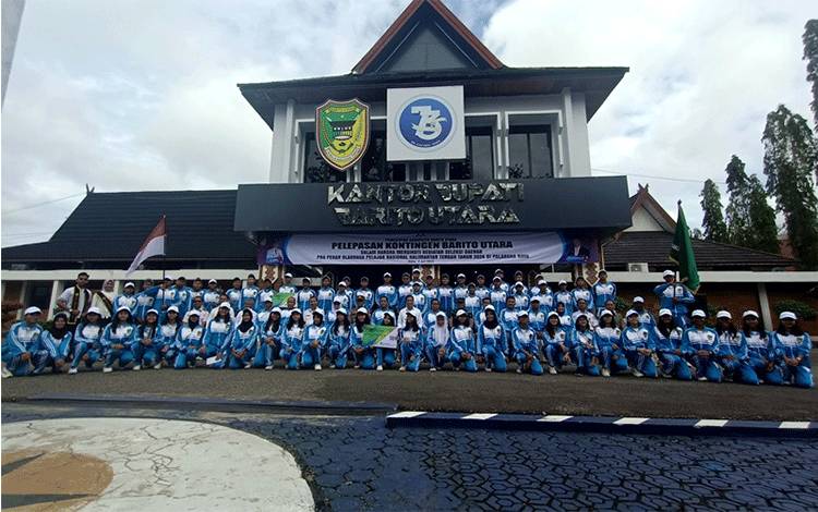 Kontingen Barito Utara Ikuti 6 Cabang Lomba di Pra Popnas 2024 Tingkat Kalteng