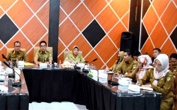Pemkab Barito Utara Ikuti Asistensi Evaluasi LPj Pj Bupati Triwulan III