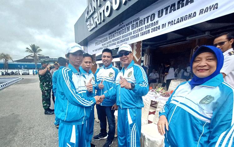 Hadiri Pelepasan Dua Tim Volly Ikuti Selekda Pra Popnas, Ini Kata Ketum PBVSI Barito Utara