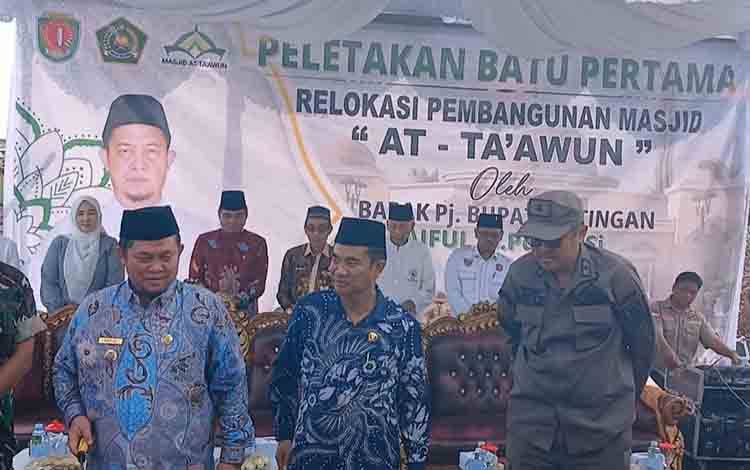 Masjid Attawun Kasongan Direlokasi