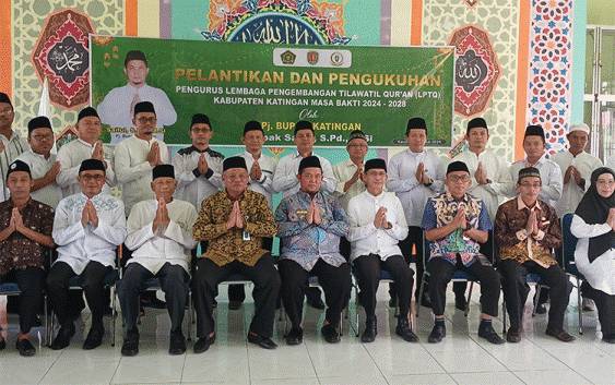 Pengurus LPTQ Katingan 2024-2028 Dikukuhkan