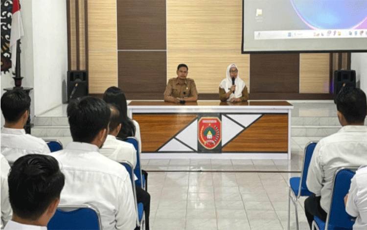 Persiapan Penerimaan PPPK, BKPSDM Kobar Gelar Simulasi CAT