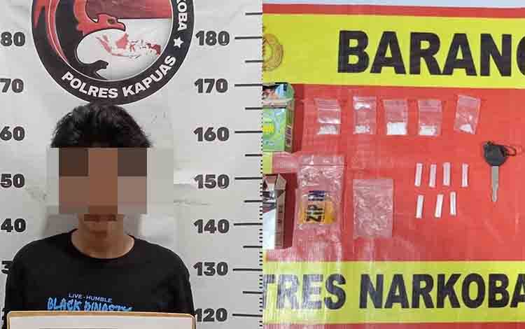 Miliki 12 Paket Sabu, Pemuda Ini Ditangkap di Dermaga Feri Penyeberangan Kapuas