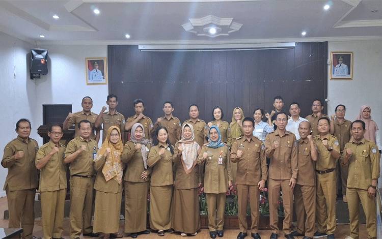 Dinas TPHP Kalteng dan Pemkab Mura Koordinasi Perluasan Area Tanam Padi