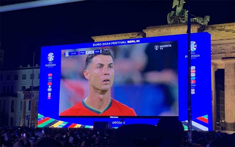 Ronaldo Cetak dua Gol Saat Portugal cukur Polandia 5-1