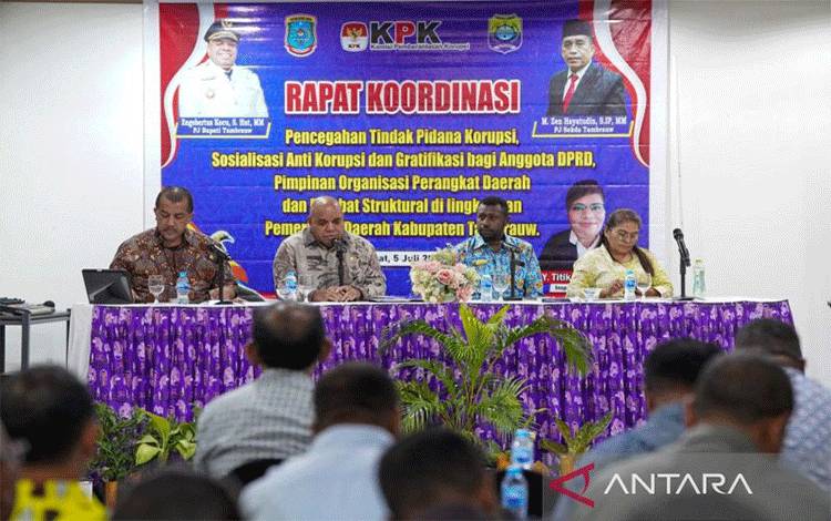 KPK: Postur APBD se-Papua Barat Daya Masuk Kategori Rawan