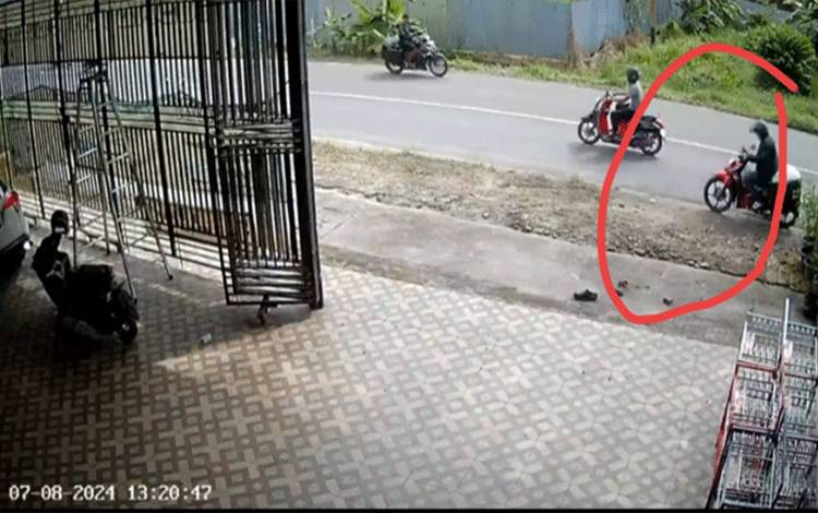 Motor Kurir di Sampit Dibawa Kabur Maling Saat Antar Paket