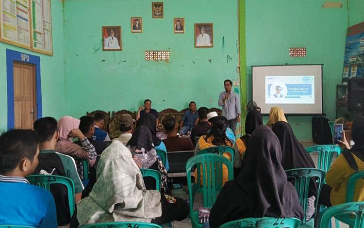 Pemdes Pangkalan Sari Tingkatkan Literasi Digital Masyarakat