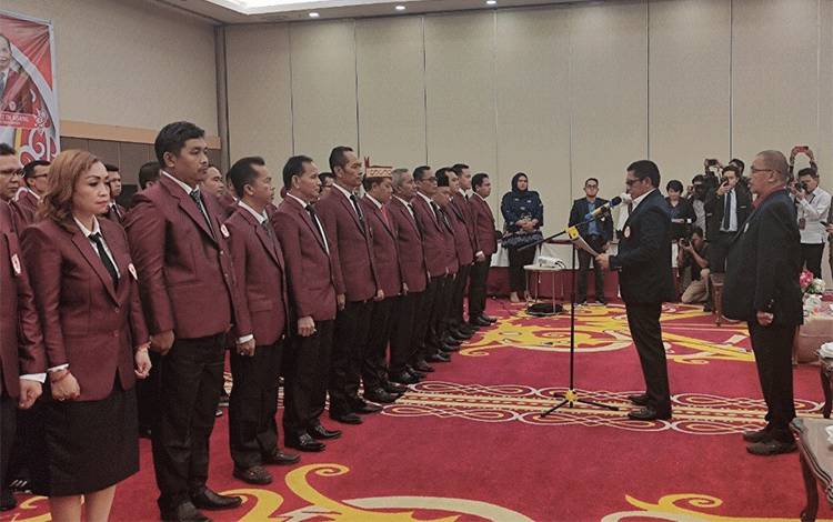 Sigit Widodo Resmi Jabat Ketua KONI Palangka Raya