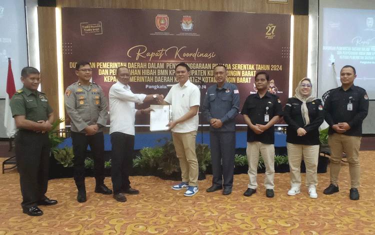 Ketua KPU Kobar: Dukungan Pemda Salah Satu Kunci Suksesnya Pilkada Serentak 2024