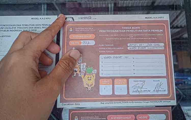 Coklit di Kotim Capai 76 Persen