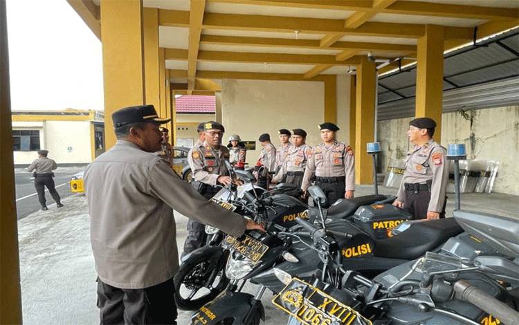 Polresta Palangka Raya Cek Sarpras Jelang Pilkada 2024