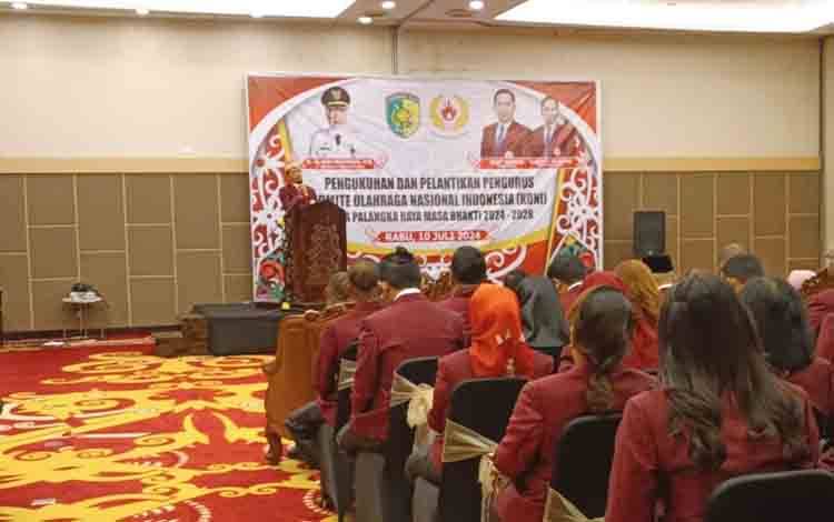 Pimpin KONI Palangka Raya, Sigit Widodo Targetkan Puncak Porprov