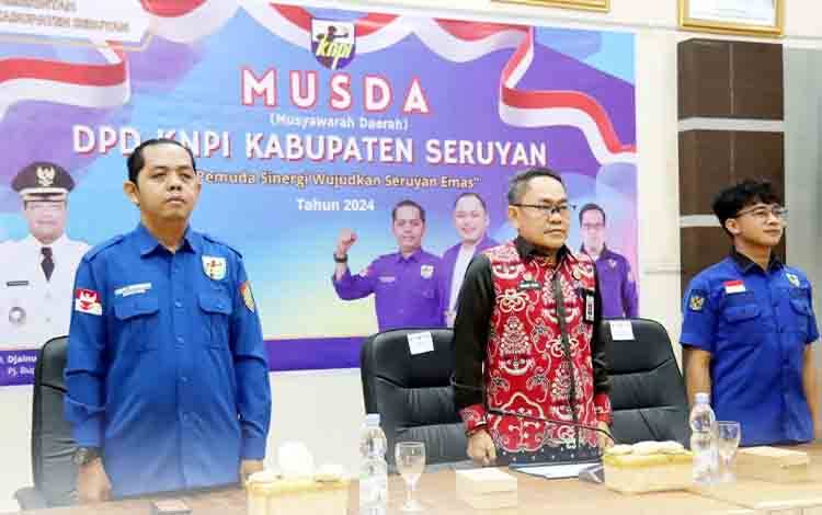Pj Bupati Seruyan Apresiasi Dedikasi DPD KNPI untuk Pemuda Seruyan