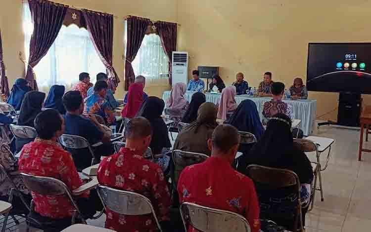 BPMP Kalteng Lakukan Pendampingan Penyaluran Dana BOS di Seruyan