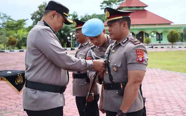 Kapolsek Manuhing Polres Gunung Mas Berganti