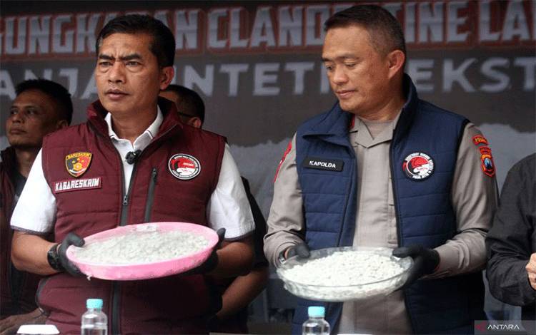 Polri Waspadai Laboratorium Narkoba Rahasia di Indonesia