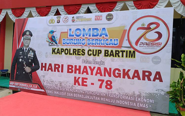 Polres Barito Timur Akan Gelar Lomba Burung Berkicau