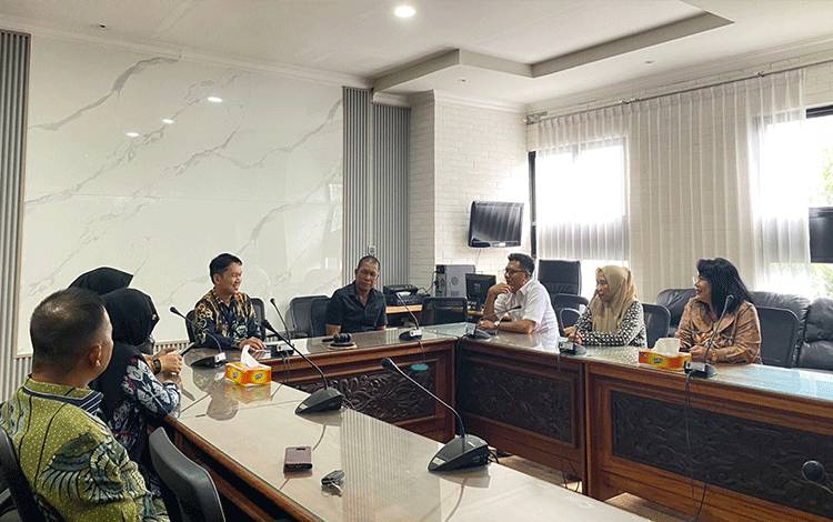 Komisi I DPRD Kapuas Konsultasi dan Koordinasi di DPRD Kalsel Soal ini