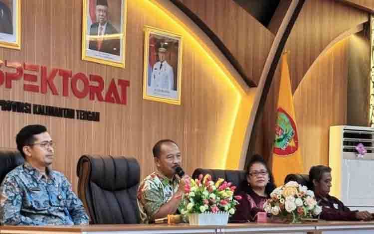 Inspektur Inspektorat Kalteng Apresiasi Dedikasi Asda Saragih