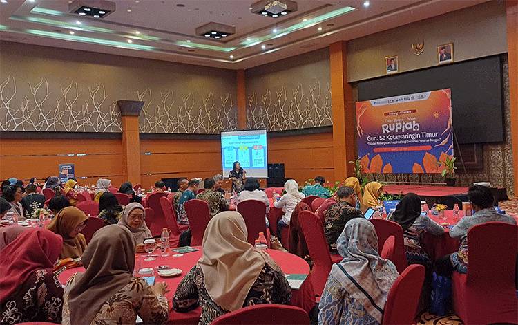 BI Kalteng Kampanyekan Cinta Bangga Paham Rupiah Kepada Guru di Kotim?