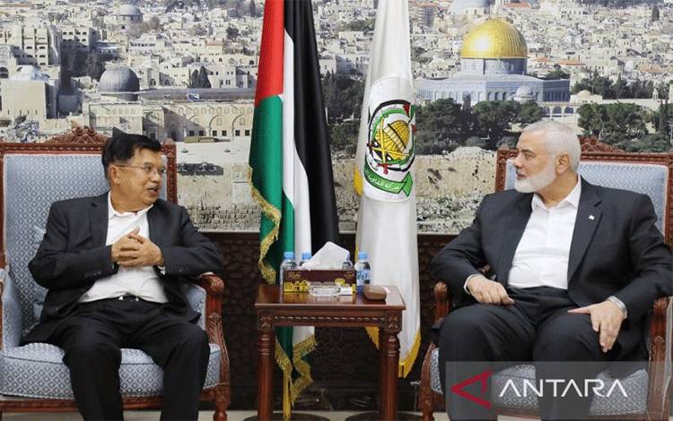 JK Sampaikan Dukungan RI dan Belasungkawa Kepada Palestina