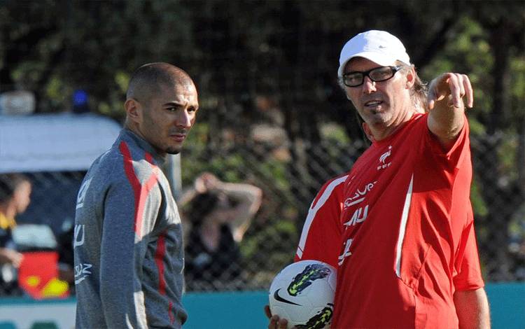 Laurent Blanc dan Karim Benzema Reuni di Al-Ittihad