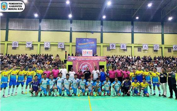 Pemkab Murung Raya Apresiasi Turnamen Futsal Pj Bupati Cup