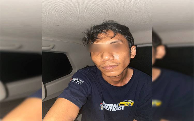 Jambret Aksinya Terekam CCTV Korbannya Anak-Istri Polisi di Kobar Dibekuk