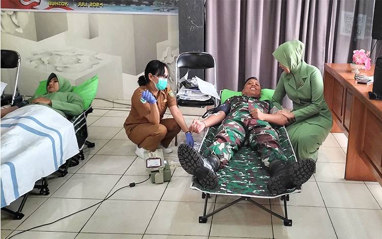 Dandim 1012 Buntok: Setetes Darah Wujud Cinta Kasih Sesama Manusia