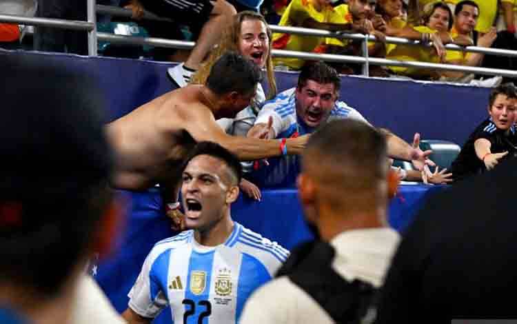Argentina Juara Copa America setelah Kalahkan Kolombia di Extra Time