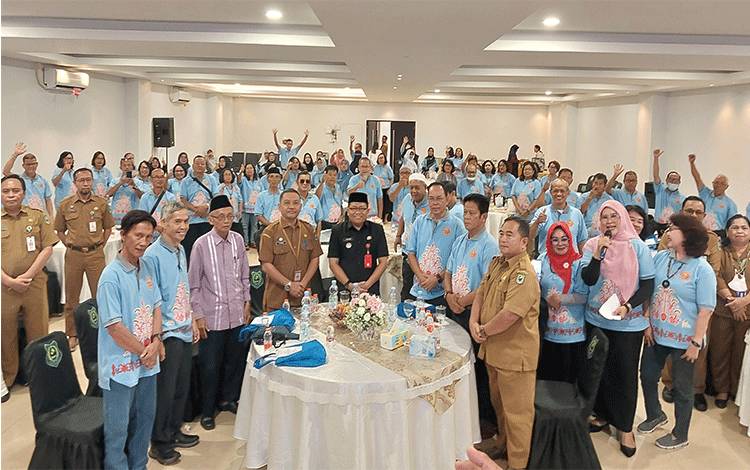 Pensiunan ASN Disdik Kapuas Gelar Reuni Akbar