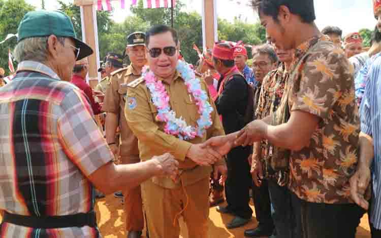 Bupati Kotim Resmikan Gedung Kantor Kecamatan Antang Kalang